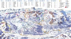 Skimap Alta Badia