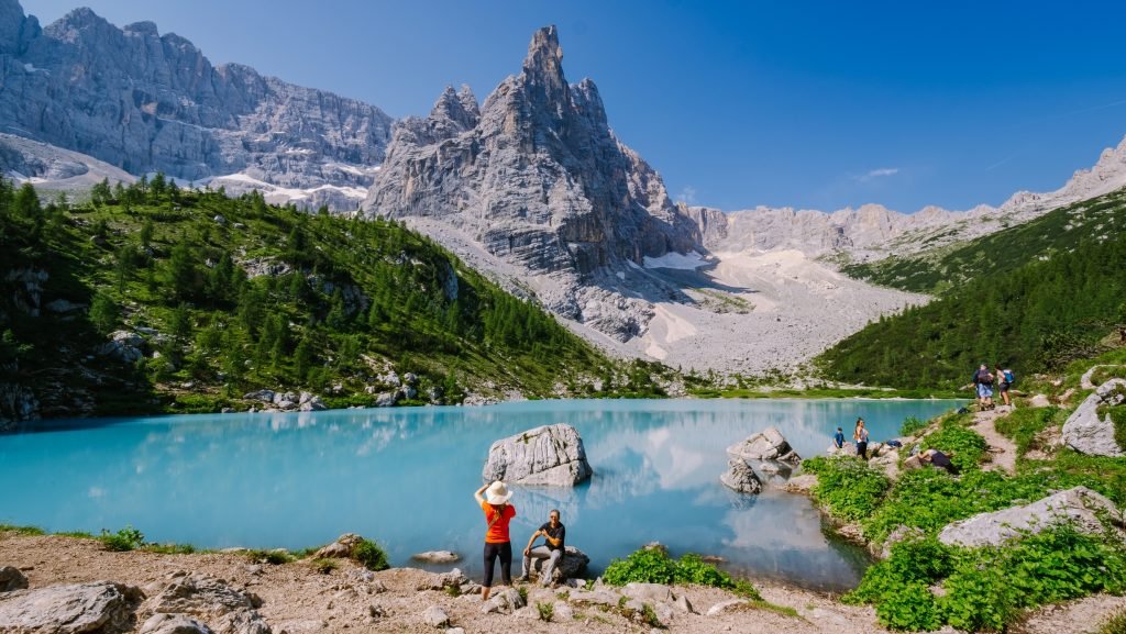 Le lac de Sorapis – Cortina d'Ampezzo