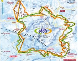 Le tour du Sellaronda à skis – Sella Ronda