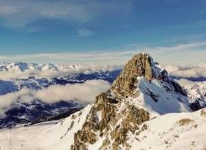 Courchevel-montagna