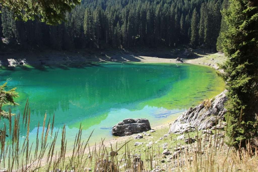 Il lago e i suoi colori – Lago di Carezza