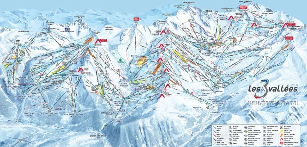 Sciare a Courchevel
