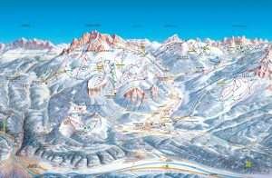 Skiing in Predazzo