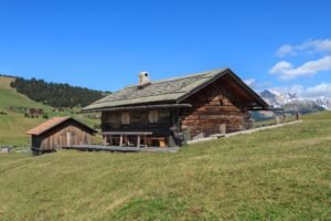 Baita sull'Alpe di Siusi