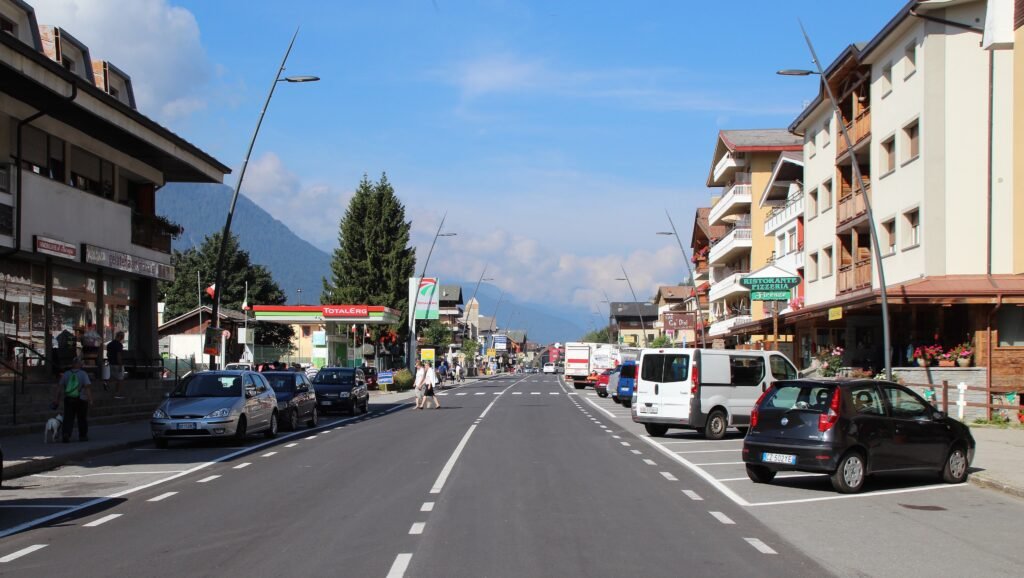 Aprica, la via principale
