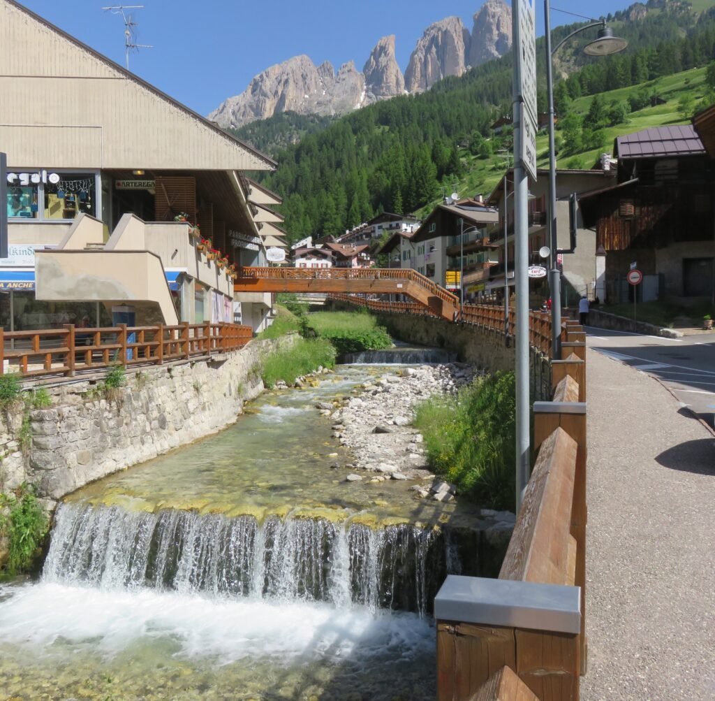 Il torrente Duron a Campitello di Fassa