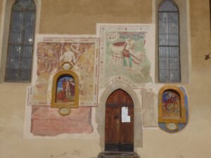 Affreschi della chiesa di Campitello