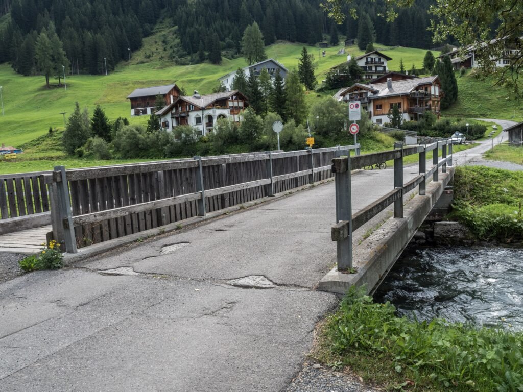 Ponte sul Landwasser a Davos Platz