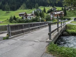 Ponte sul Landwasser a Davos Platz