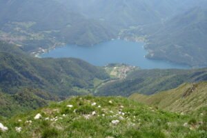 Lago di Ledro dal sentiero per Cima Parì