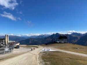 Panorama dalla cima di Plan de Corones