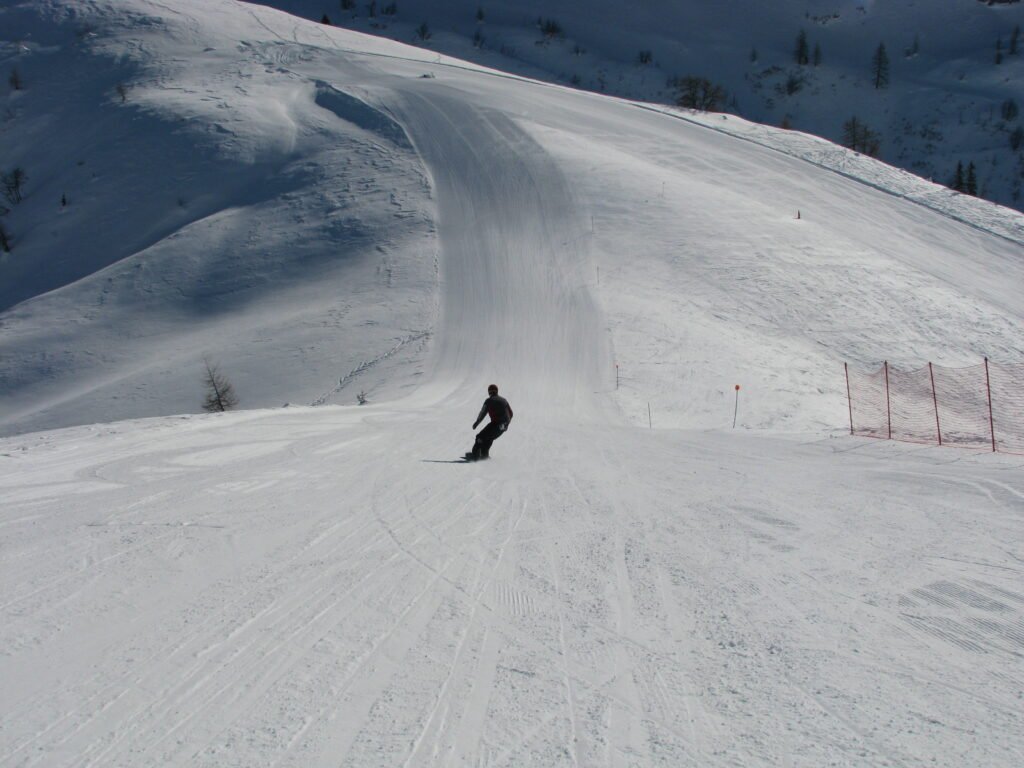 Piste da sci al Rifugio 2000 di Sappada