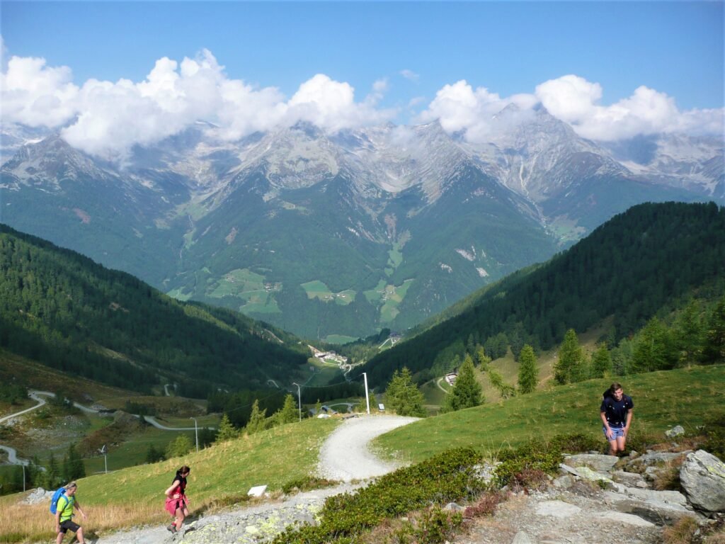 Le Alpi della Zillertal dal lago Klaussee
